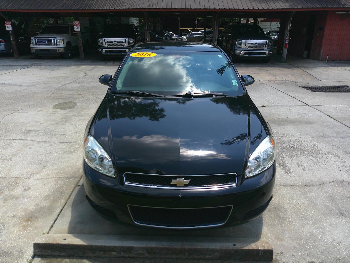 2016 BLACK CHEVROLET IMPALA LIMITED LTZ (2G1WC5E3XG1) , located at 10405 Abercorn Street, Savannah, GA, 31419, (912) 921-8965, 31.988262, -81.131760 - Photo#0